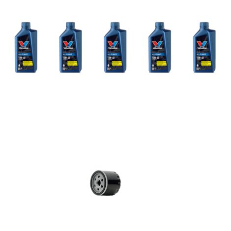 Kit filtro olio e 5L compatibile con Alfa Romeo 166 (936) 2.0 Twin Spark 110kw dal 2002 al 2007