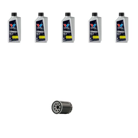 Kit filtro olio e 5L compatibile con Alfa Romeo Giulia (952) 2.0 Turbo 147kw dal 2016