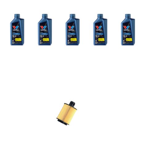 Kit filtro olio e 5L compatibile con Alfa Romeo Giulietta (940) 2.0 jtdm 120kw dal 2010