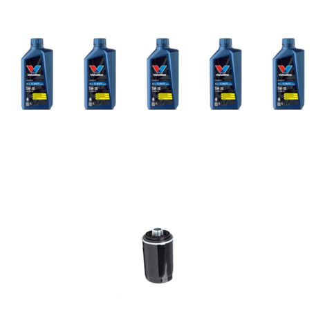Kit filtro olio e 5L compatibile con Audi Q3 (8UB,8UG) 2.0 tfsi 125kw dal 2011