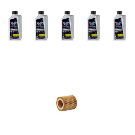 Kit filtro olio e 5L compatibile con Bmw serie 1 (F20,F21) 125i 160kw dal 2012