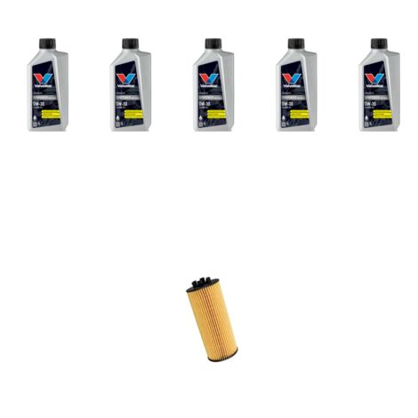 Kit filtro olio e 5L compatibile con Bmw serie 1 (F40) 118i 103kw dal 2019
