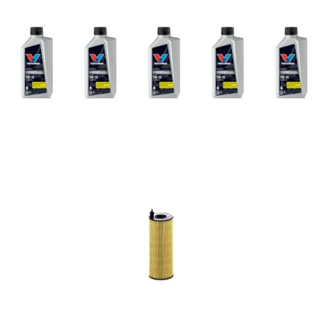 Kit filtro olio e 5L compatibile con Bmw serie 2 (F23) 218I 100kw dal 2015