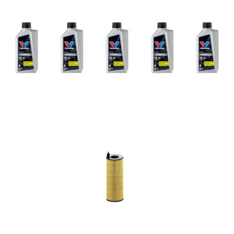 Kit filtro olio e 5L compatibile con Bmw serie 2 (F23) 220d 140kw dal 2014