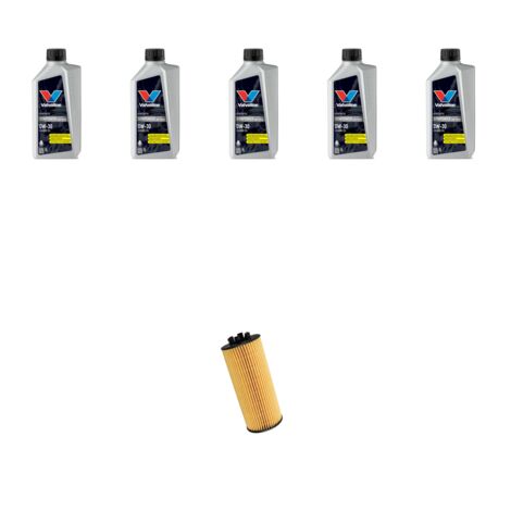 Kit filtro olio e 5L compatibile con Bmw serie 2 (U06) 216i 90kw dal 2022