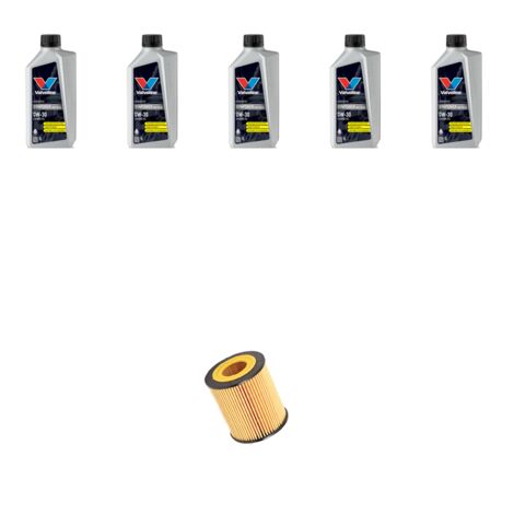 Kit filtro olio e 5L compatibile con Bmw serie 3 (F30, F80,F31) 320iX 135kw dal 2012