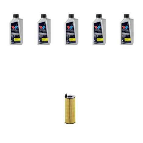 Kit filtro olio e 5L compatibile con Bmw serie 3 Gt (F34) 318d 110kw dal 2015