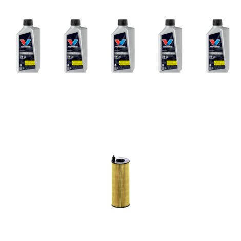 Kit filtro olio e 5L compatibile con Bmw serie 3 Gt (F34) 320i 120kw dal 2016