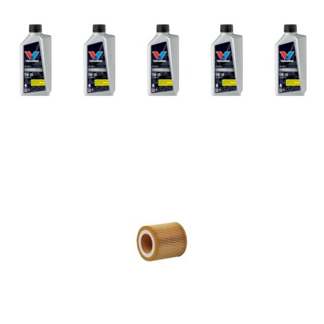 Kit filtro olio e 5L compatibile con Bmw serie 4 (F32, F33, F36, F82) 420i 135kw dal 2013