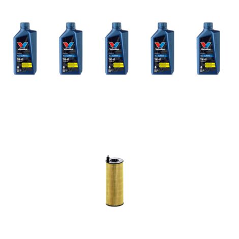 Kit filtro olio e 5L compatibile con Bmw serie 5 (G30,G31,F90) 525d 155kw dal 2017