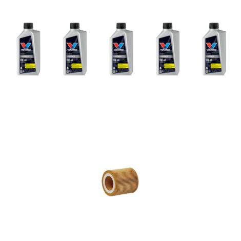 Kit filtro olio e 5L compatibile con Bmw x1 (E84) 18i 110kw dal 2010
