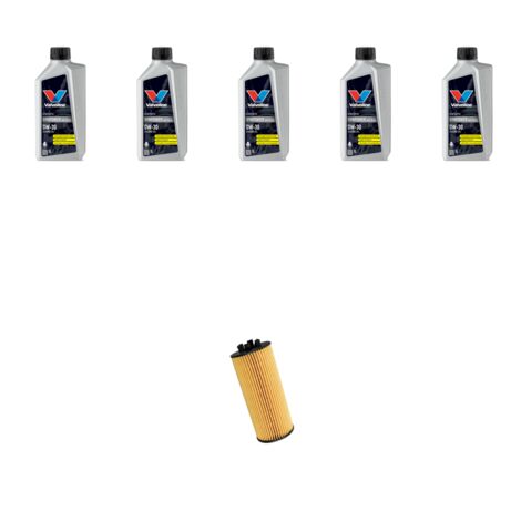Kit filtro olio e 5L compatibile con Bmw x1 (U11) 20i hybrid 125kw dal 2022