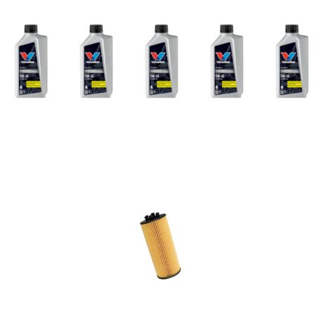 Kit filtro olio e 5L compatibile con Bmw x2 (F39) 25ex 162kw dal 2020
