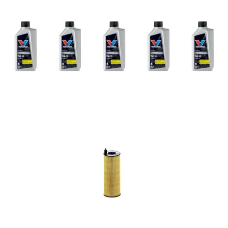 Kit filtro olio e 5L compatibile con Bmw x4 (G02,F98) 20dx 140kw dal 2018