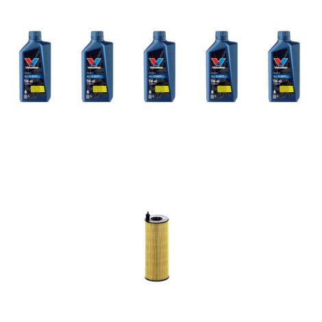 Kit filtro olio e 5L compatibile con Bmw x4 (G02,F98) 25dx 170kw dal 2018