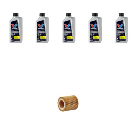 Kit filtro olio e 5L compatibile con Bmw Z4(E85,E86) 2.0i 110kw dal 2005