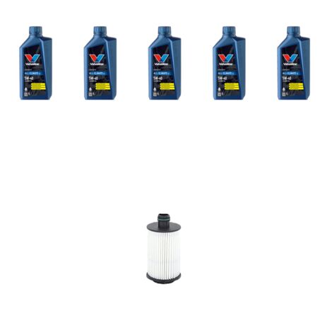 Kit filtro olio e 5L compatibile con Chevrolet Orlando 2.0D 96kw dal 2011