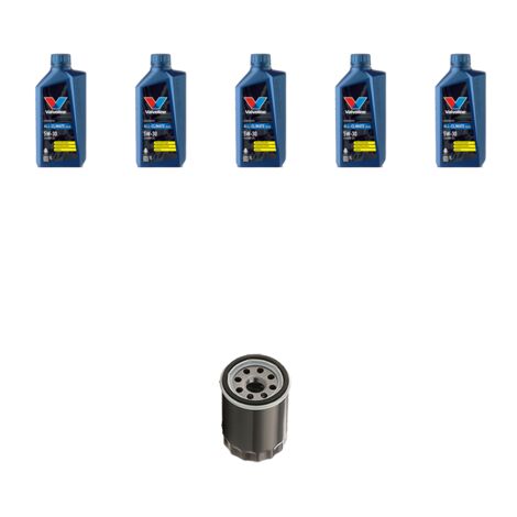 Kit filtro olio e 5L compatibile con Citroen C4 2.0 hdi 81kw dal 2007 al 2008