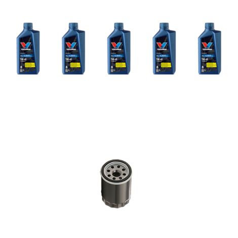 Kit filtro olio e 5L compatibile con Citroen Xsara 1.8 i 73kw dal 1997