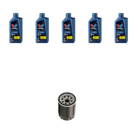 Kit filtro olio e 5L compatibile con Citroen Xsara 1.8 turbo Diesel 66kw dal 1997