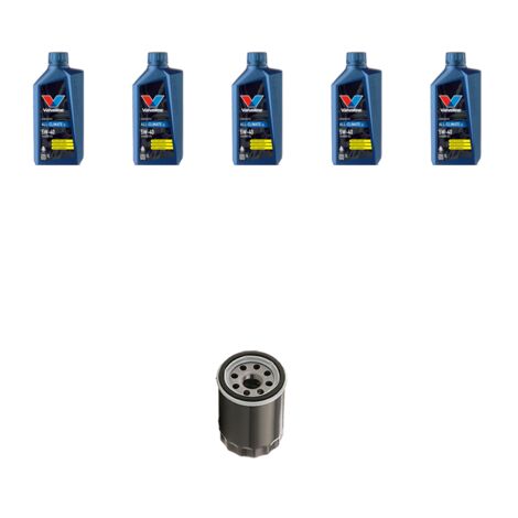 Kit filtro olio e 5L compatibile con Citroen Xsara 2.0 HDi 66kw dal 1999