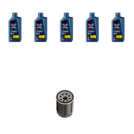 Kit filtro olio e 5L compatibile con Citroen Xsara 2.0i 97kw dal 1998