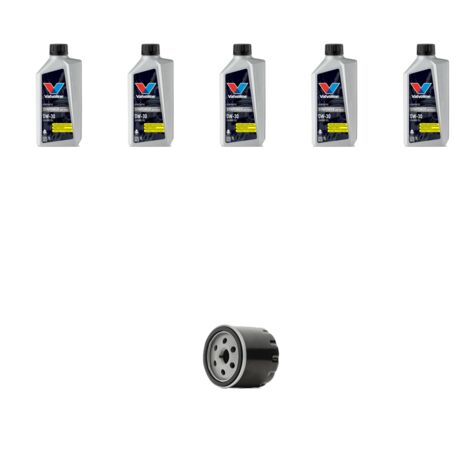 Kit filtro olio e 5L compatibile con Dacia Duster 1.6 16v LPG 77kw dal 2011