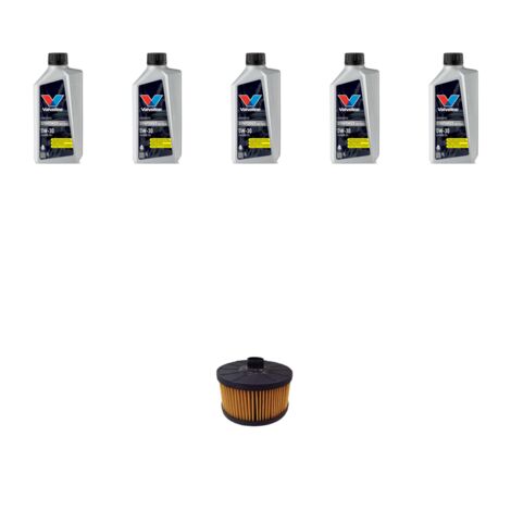 Kit filtro olio e 5L compatibile con Dacia Duster II 1.2 TCE 92kw dal 2018