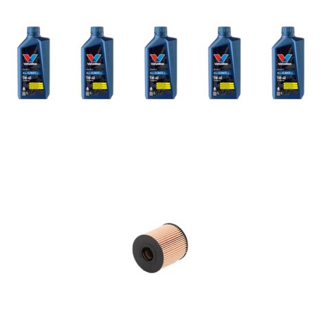 Kit filtro olio e 5L compatibile con Fiat scudo II 2.0 jtd 120kw dal 2010