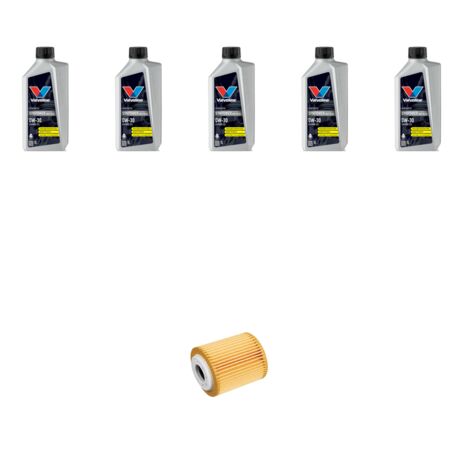 Kit filtro olio e 5L compatibile con Fiat Scudo III 1.5 Multijet 75kw dal 2022