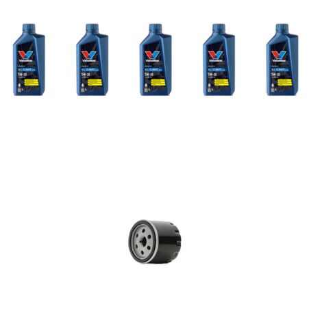 Kit filtro olio e 5L compatibile con Ford C-Max II 1.5 EcoBoost 134kw dal 2015