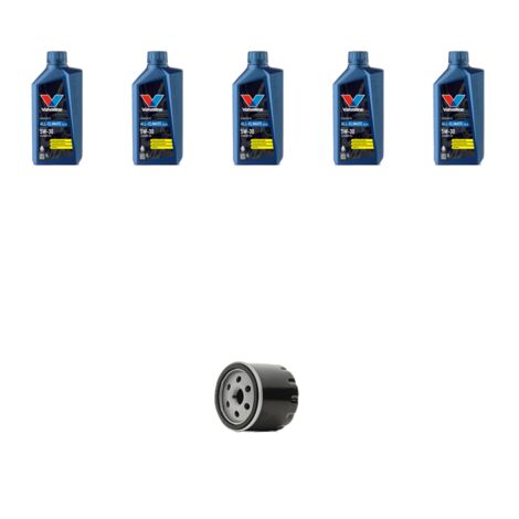 Kit filtro olio e 5L compatibile con Ford C-Max II 1.6 LPG 88kw dal 2012