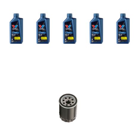 Kit filtro olio e 5L compatibile con Ford Ecosport 1.0 Ecoboost 74kw dal 2018