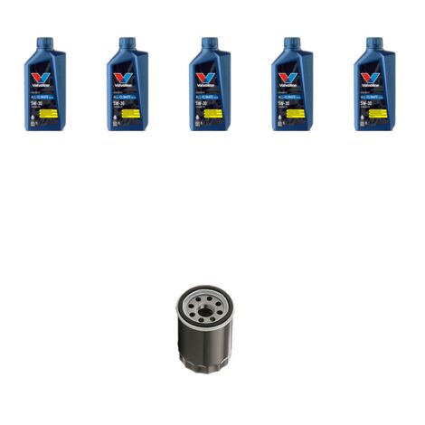 Kit filtro olio e 5L compatibile con Ford Focus 1.8i 16v 85kw dal 1998 al 2004
