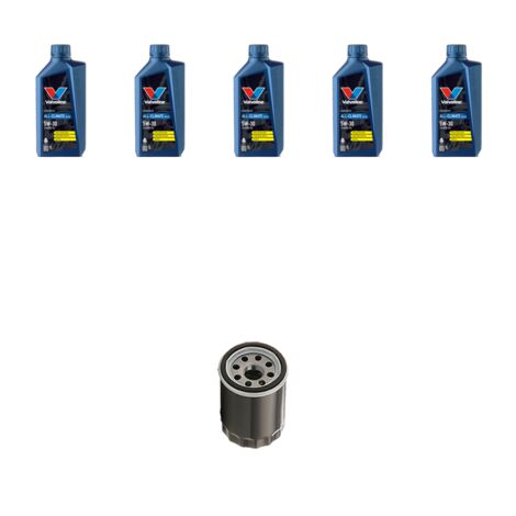 Kit filtro olio e 5L compatibile con Ford Focus 2.0i RS 158kw dal 2002 al 2003