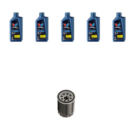 Kit filtro olio e 5L compatibile con Ford Focus C-Max 1.8 88kw dal 2003