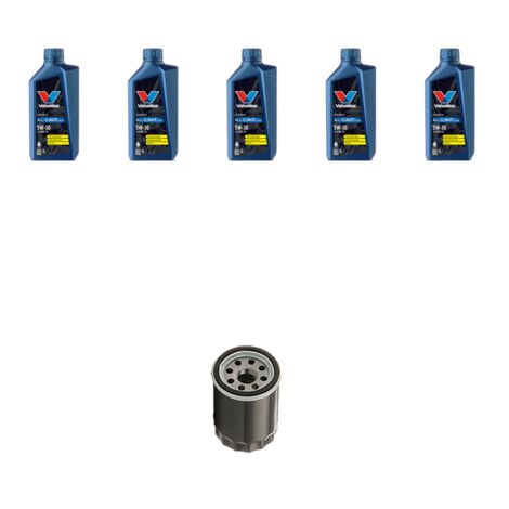 Kit filtro olio e 5L compatibile con Ford Focus C-Max 2.0 107kw dal 2004