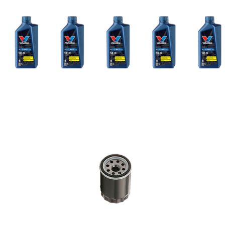 Kit filtro olio e 5L compatibile con Ford Focus II 2.0 16V 107kw dal 2004