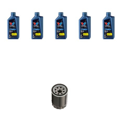 Kit filtro olio e 5L compatibile con Ford Focus III 1.0 EcoBoost 103kw dal 2017