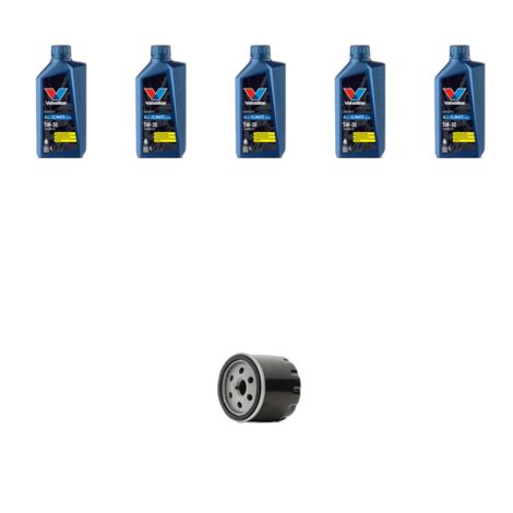 Kit filtro olio e 5L compatibile con Ford Focus IV 1.0 Ecoboost 63kw dal 2018