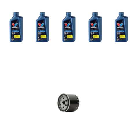 Kit filtro olio e 5L compatibile con Ford Focus IV 1.0 Ecoboost 92kw dal 2018