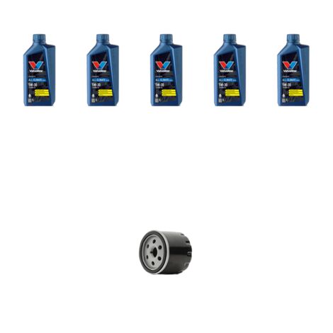Kit filtro olio e 5L compatibile con Ford Focus IV 1.0 Ecoboost Mhev 114kw dal 2020