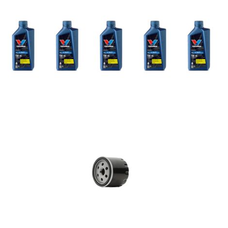 Kit filtro olio e 5L compatibile con Ford Focus IV 1.0 Ecoboost Mhev Flex 92kw dal 2022