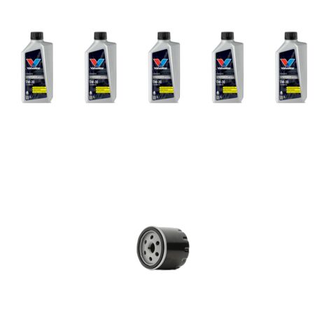 Kit filtro olio e 5L compatibile con Ford Focus IV 1.5 Ecoboost 90kw dal 2018