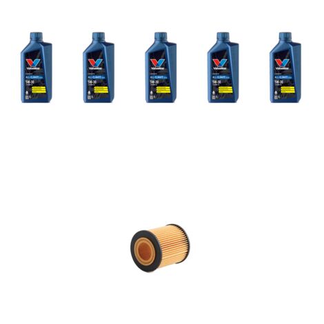 Kit filtro olio e 5L compatibile con Ford Galaxy II 2.3 16v 118kw dal 2007