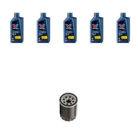 Kit filtro olio e 5L compatibile con Ford Maverick II 2.3 16V 110kw dal 2004
