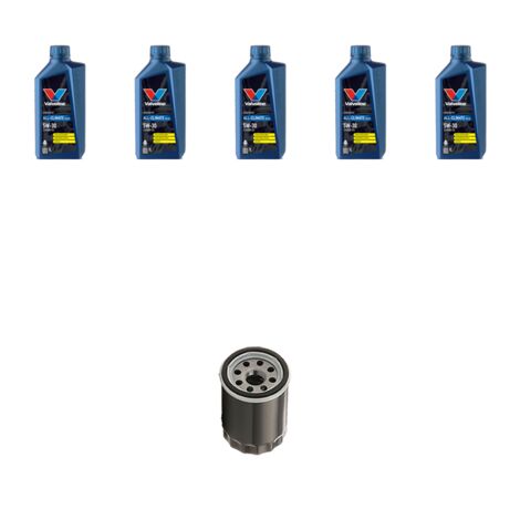Kit filtro olio e 5L compatibile con Ford Mondeo IV 2.0 107kw dal 2007