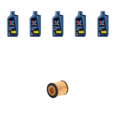 Kit filtro olio e 5L compatibile con Ford Mondeo IV 2.3 16V 118kw dal 2007