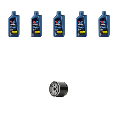 Kit filtro olio e 5L compatibile con Ford Mondeo V 1.5 EcoBoost 121kw dal 2018