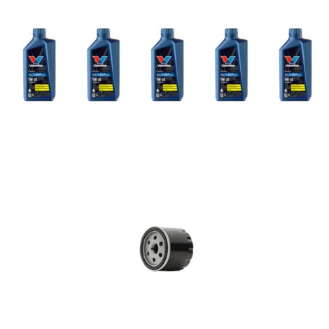 Kit filtro olio e 5L compatibile con Ford Puma II 1.0 Ecoboost 92kw dal 2019